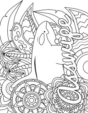 Swear Word Coloring Pages Printable
