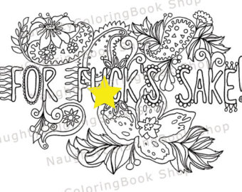 Adult Humor Coloring Pages F Bomb Coloring Book Pages Swear 340x270 Adult Humor Coloring Pages F Bomb Coloring Book Pages Swear