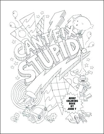 Free Printable Curse Word Coloring Pages 334x432 Free Printable Curse Word Coloring Pages