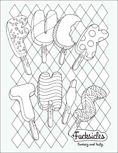 Adult Coloring Books Swear Word Coloring Book 389x504 Adult Coloring Books Swear Word Coloring Book