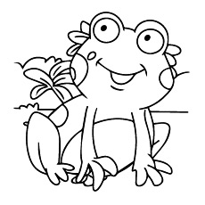 Frog Coloring Pages 230x230 Frog Coloring Pages
