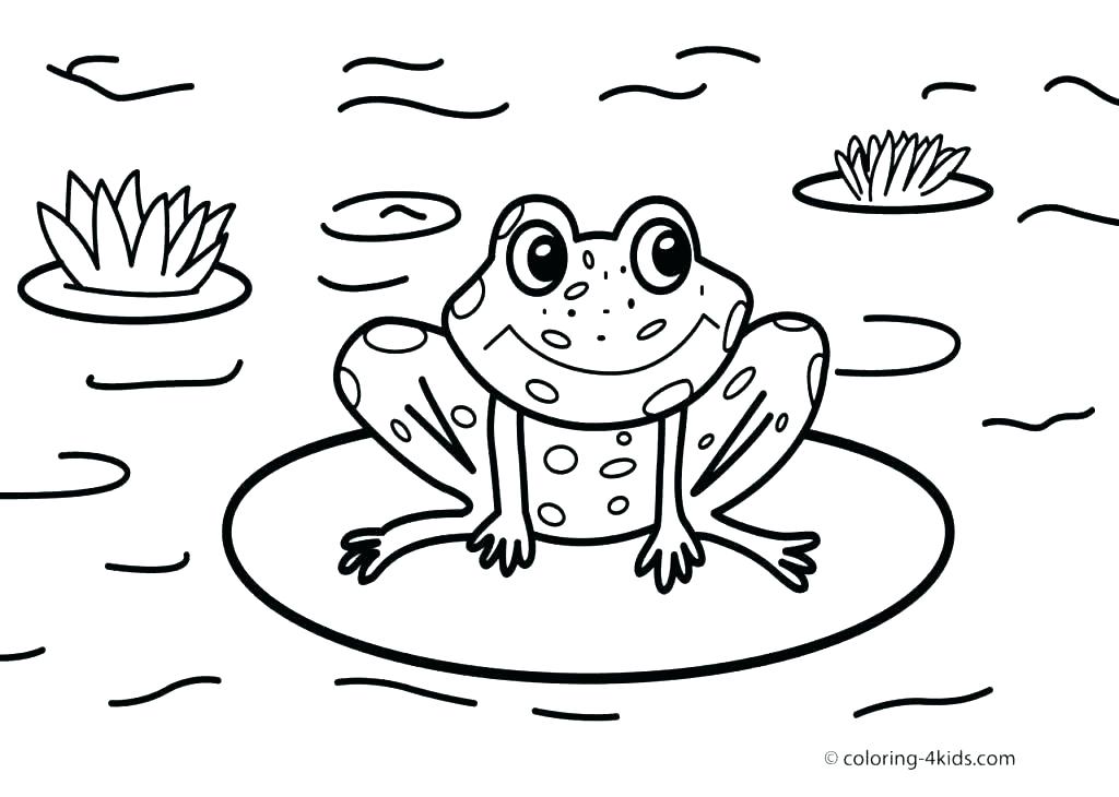 Frogs Coloring 1024x730 Frogs Coloring