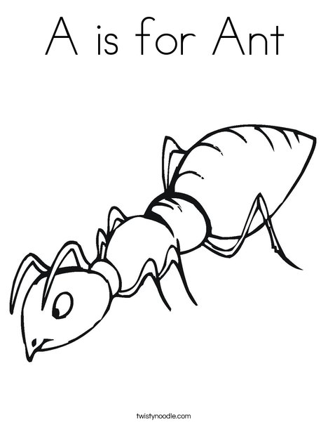 A Is For Ant Coloring Page A Is For Ant Coloring Page 468x605 A Is For Ant Coloring Page A Is For Ant Coloring Page