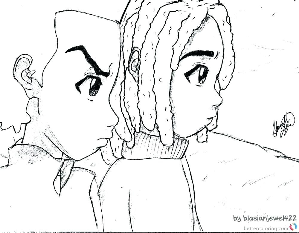 Sweet Potato Coloring Page