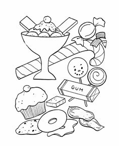 236x288 Sweet Treats A Coloring Book (9781532805509) Janelle