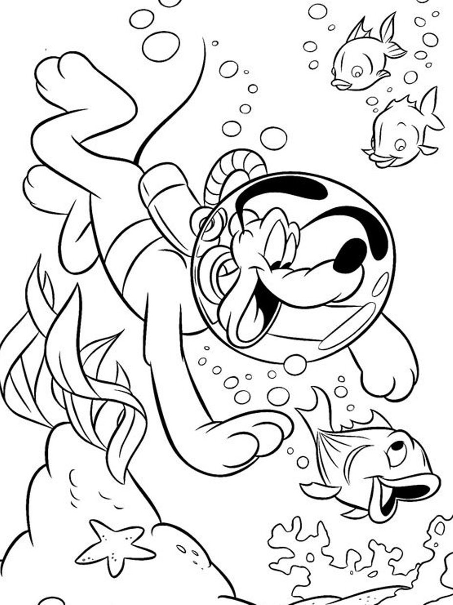 Swimming Coloring Pages 5 927x1237 Swimming Coloring Pages 5