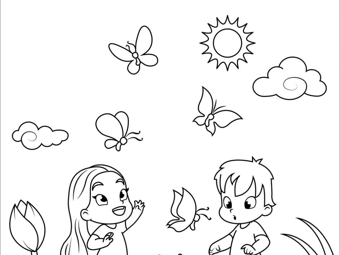 Swing Set Coloring Page at GetColorings.com | Free printable colorings ...