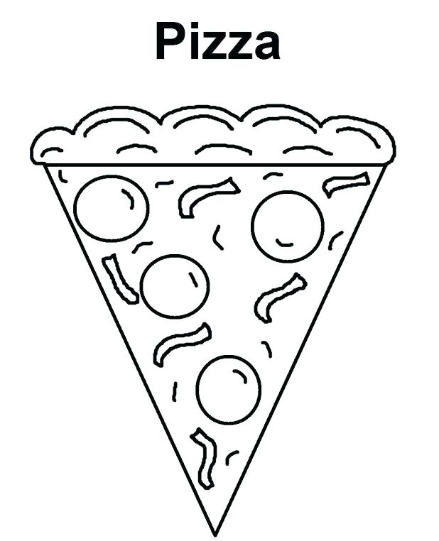 618x762 Cheese Coloring Page Pizza Coloring Pages Of Food For Kids Cheese