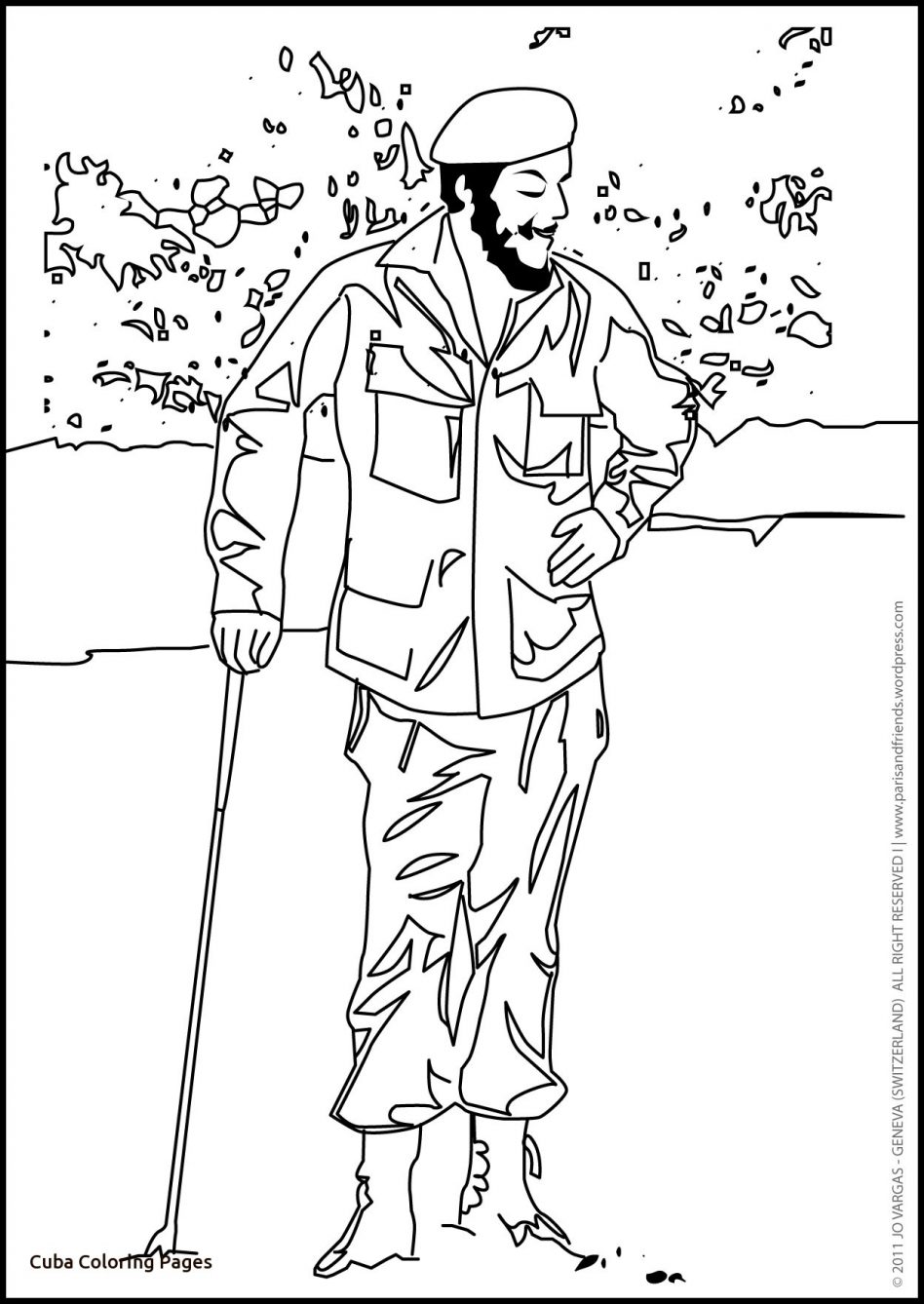 Cuba Coloring Pages 948x1338 Cuba Coloring Pages