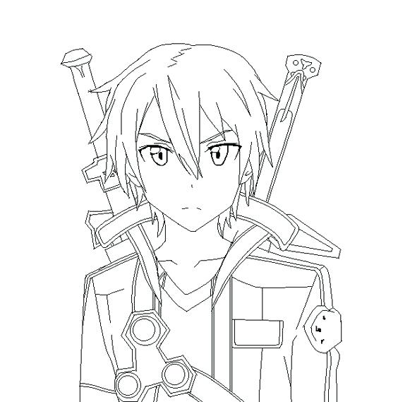 Online Coloring Page Sword Art Online Coloring Pages Coloring 564x569 Online Coloring Page Sword Art Online Coloring Pages Coloring