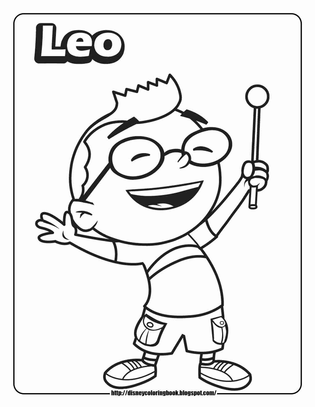 1020x1320 Little Einsteins Leo Coloring Page Sydney Birthday Ideas