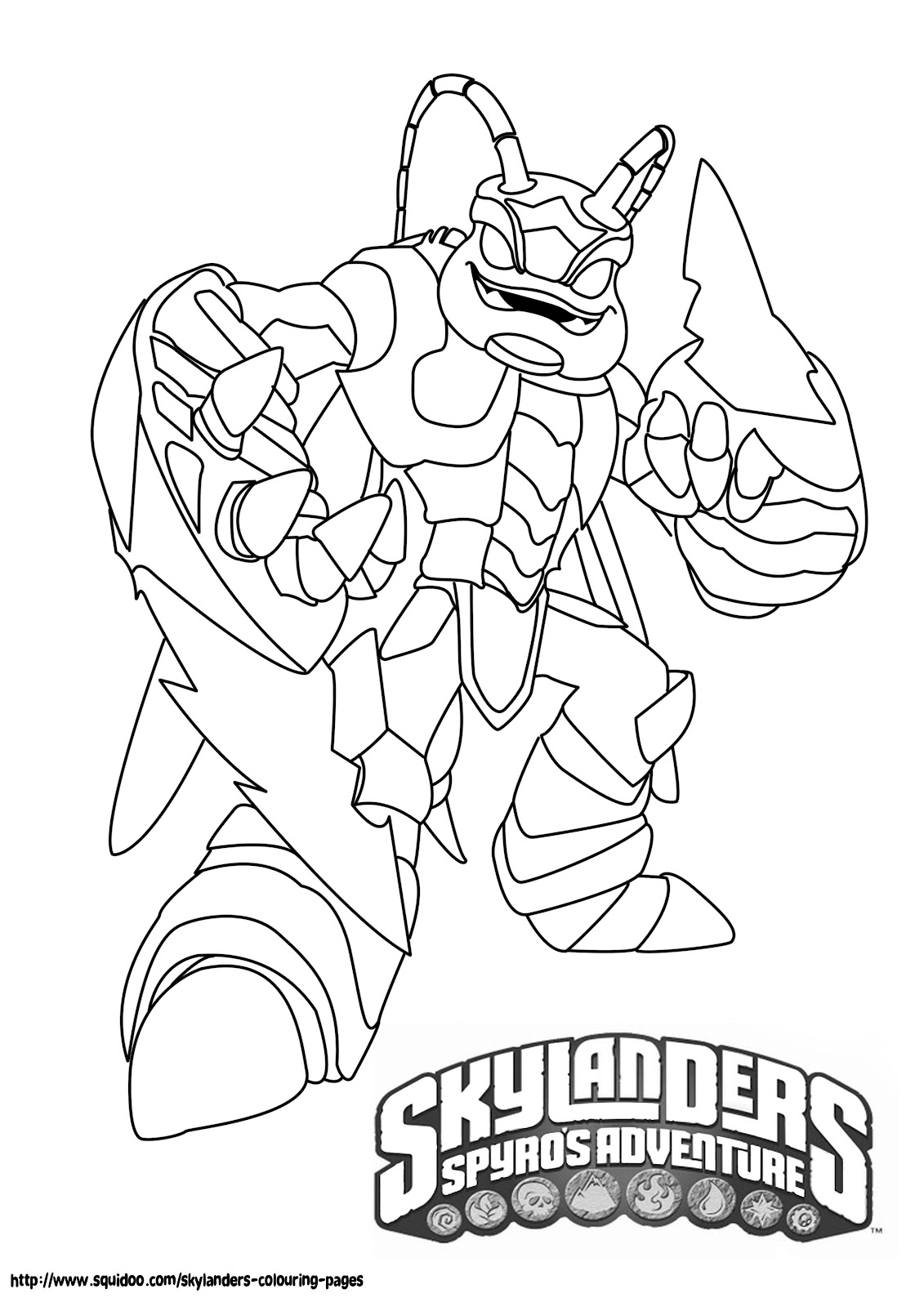 1131x1600 Printable Skylanders Coloring Pages Feisty Frugal Amp Fabulous