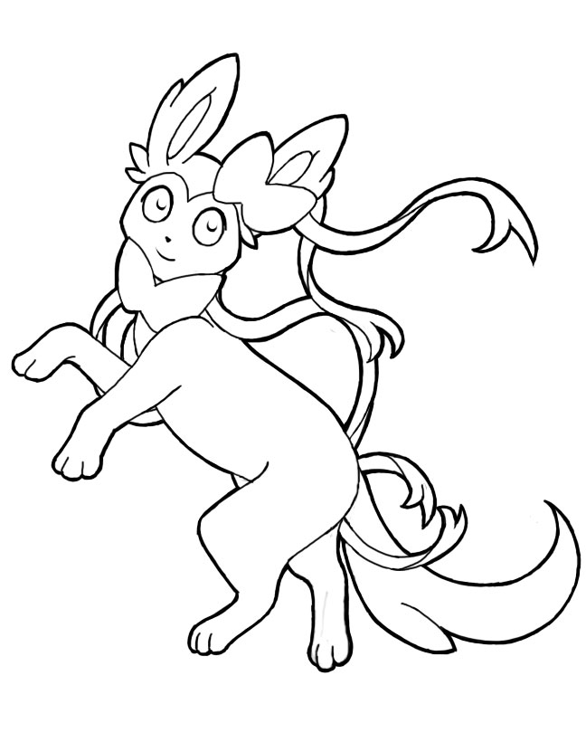 Pokemon Coloring Pages Sylveon Lineart Pokemon (Detailed 648x820 Pokemon Coloring Pages Sylveon Lineart Pokemon (Detailed