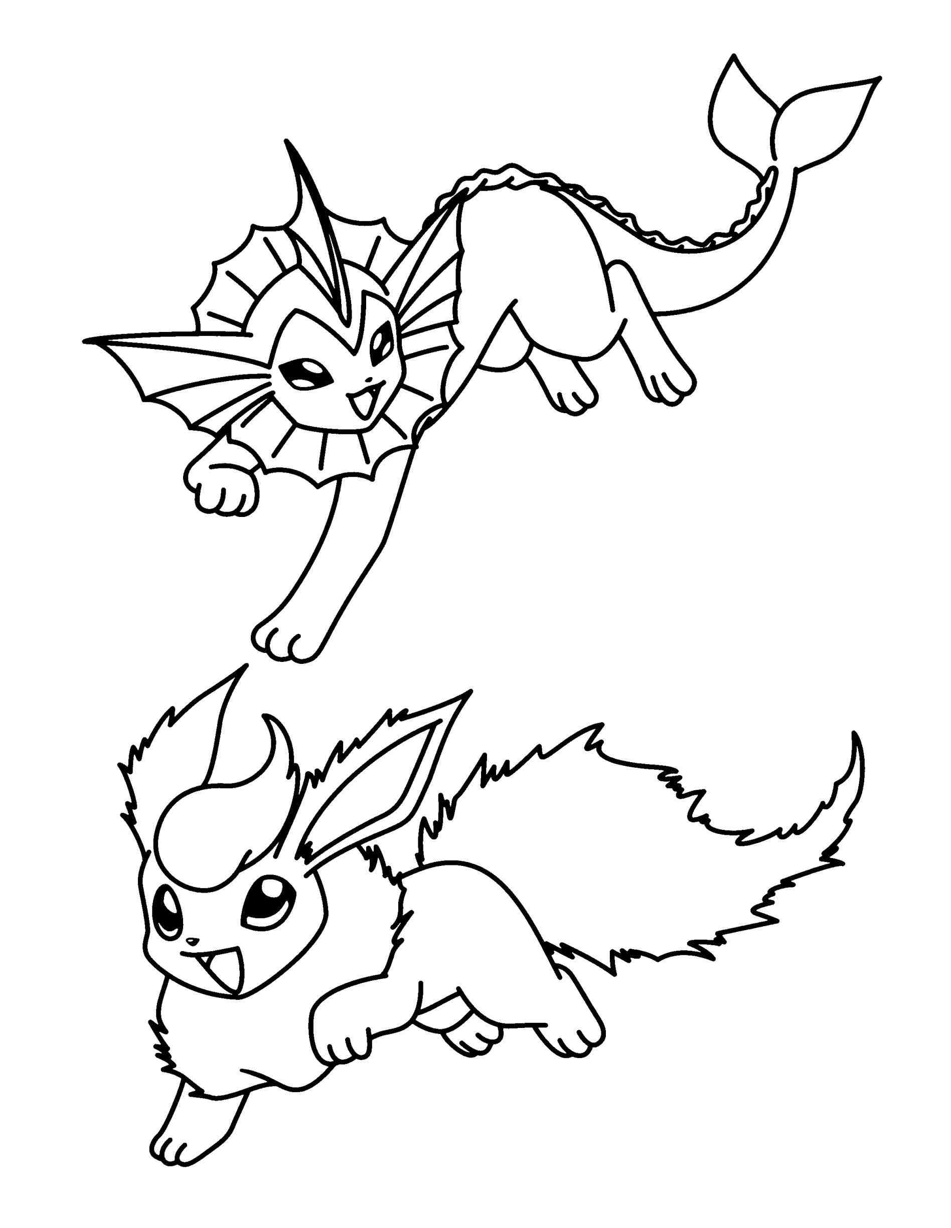 Vaporeon Coloring Pages Free 1896x2449 Vaporeon Coloring Pages Free