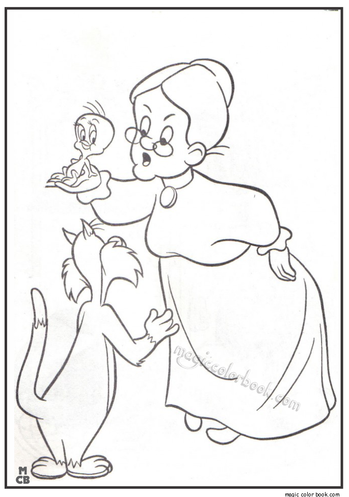 685x975 Tweety Bird Sylvester Coloring Pages 11