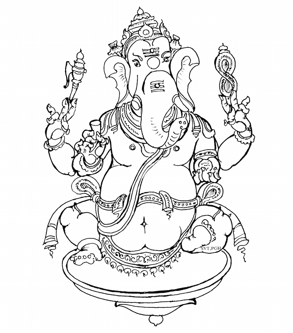 Venkateshwara Temple Coloring Pages Arun Shanbhag 1000x1137 Venkateshwara Temple Coloring Pages Arun Shanbhag