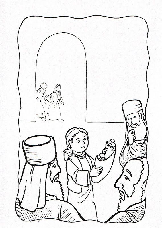 Boy Jesus In The Temple Coloring Page Publicado Por Edward En 22 569x800 Boy Jesus In The Temple Coloring Page Publicado Por Edward En 22