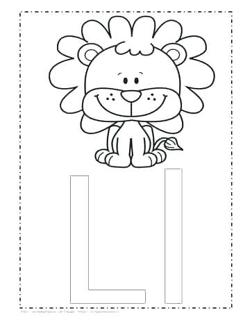 363x470 Letter T Coloring Pages Letter L Coloring The Letter L Coloring