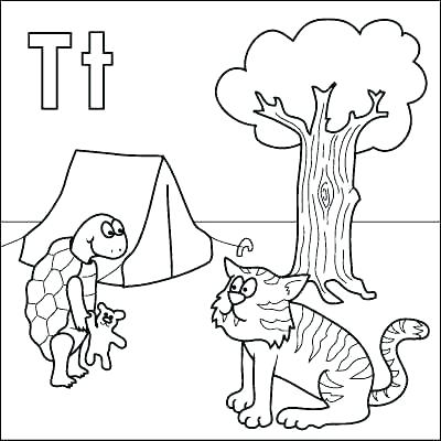 400x400 Letter T Coloring Sheet Letter K Coloring Sheets The Letter K