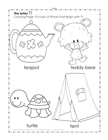 363x470 Coloring Pages Kids Coloring Letter T Coloring The Letter T