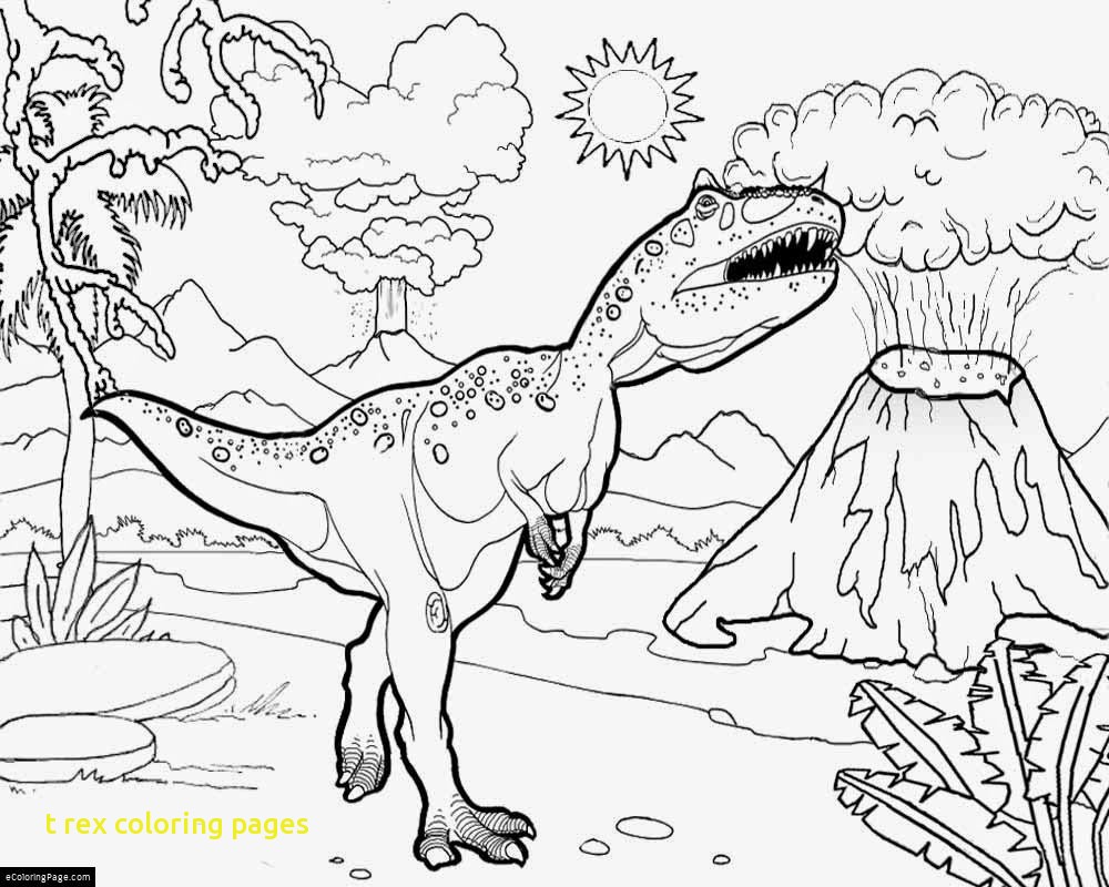 1000x800 T Rex Coloring Pages With 29 T Rex Coloring Page T Rex Coloring