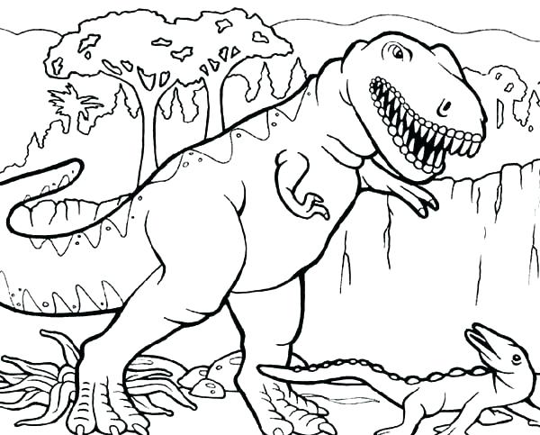 600x483 T Rex Coloring Pages Printable T Coloring Pages T Rex Skeleton