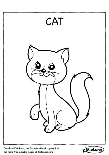 Cat Coloring Page Cat Coloring Page Realistic Tabby Cat Coloring 350x495 Cat Coloring Page Cat Coloring Page Realistic Tabby Cat Coloring