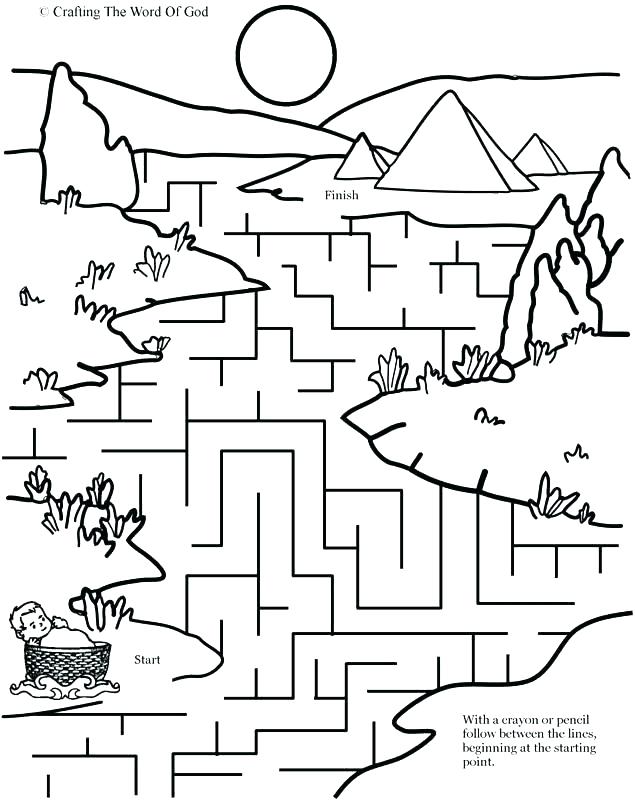 Tabernacle Coloring Page