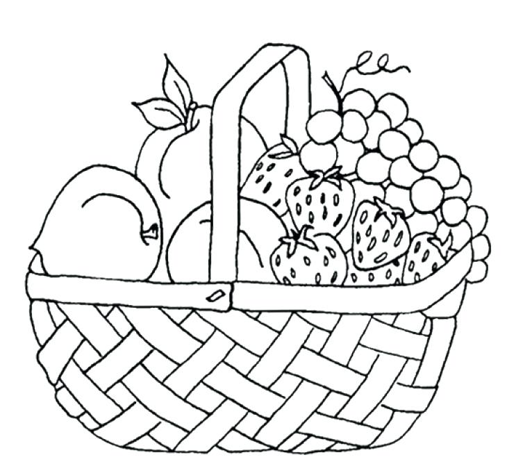 730x678 Pack For A Picnic Coloring Page Drawn Table Coloring Page 4 Free