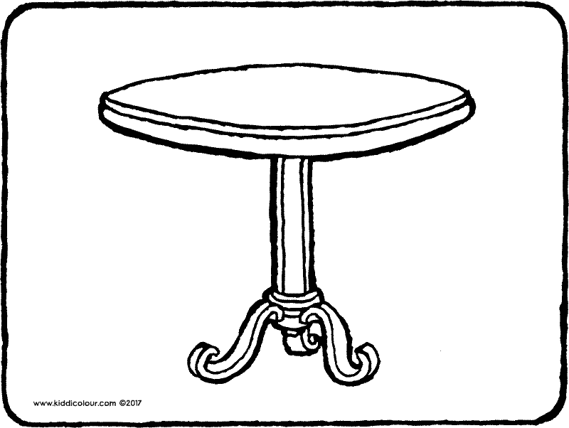 800x602 Table Coloring Pages