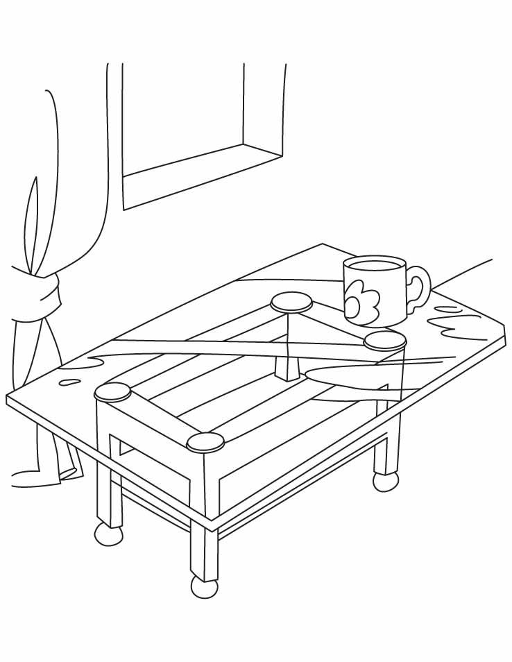 738x954 Coffee Table Coloring Pages Download Free Coffee Table Coloring