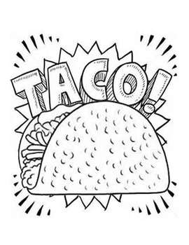 Dragons Love Tacos Taco Coloring Page By Jaclyn Daily Tpt 270x350 Dragons Love Tacos Taco Coloring Page By Jaclyn Daily Tpt