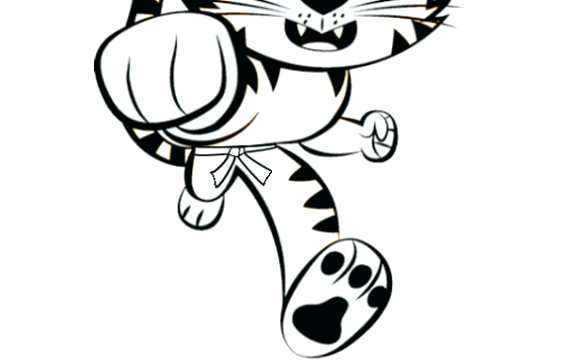 570x363 Taekwondo Coloring Pages Coloring Pages Android And Wallpapers