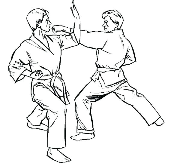 Taekwondo Coloring Pages at GetColorings.com | Free printable colorings ...