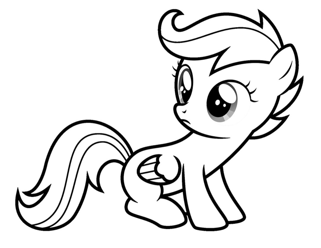 My Little Pony Coloring Pages 1100x850 My Little Pony Coloring Pages