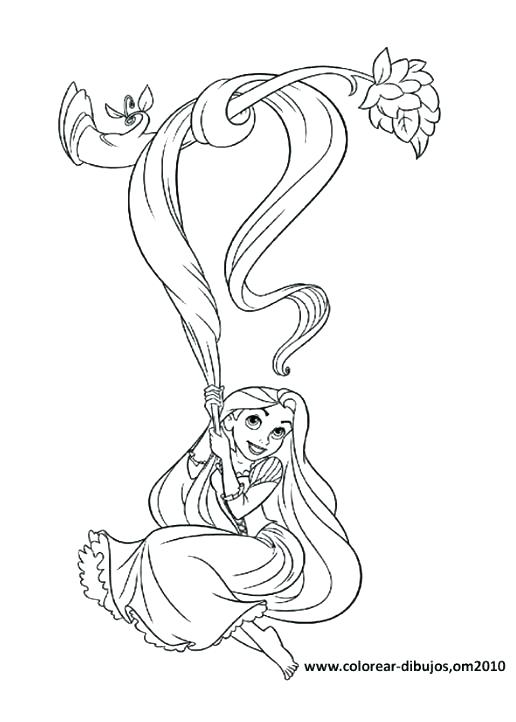 Tangled Color Pages Tangled Coloring Book And Tangled Coloring 516x722 Tangled Color Pages Tangled Coloring Book And Tangled Coloring