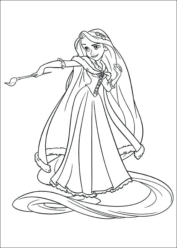 Tangled Color Pages Tangled Coloring Pages Online Free 567x794 Tangled Color Pages Tangled Coloring Pages Online Free
