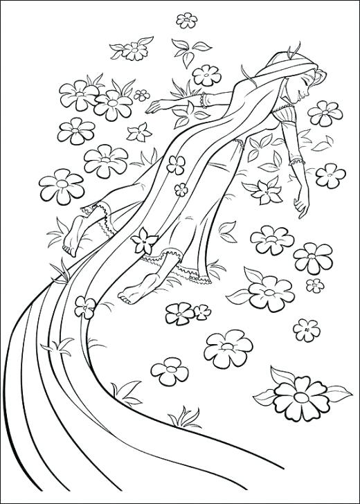Tangled Coloring Page The Best Tangled Coloring Pages Tangled 520x728 Tangled Coloring Page The Best Tangled Coloring Pages Tangled