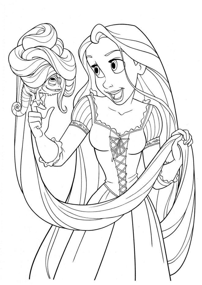 Tangled Coloring Pages Coloring Pages Kids 660x928 Tangled Coloring Pages Coloring Pages Kids