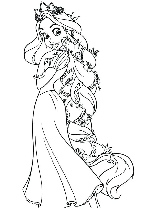 Coloring Pages Tangled 645x856 Coloring Pages Tangled