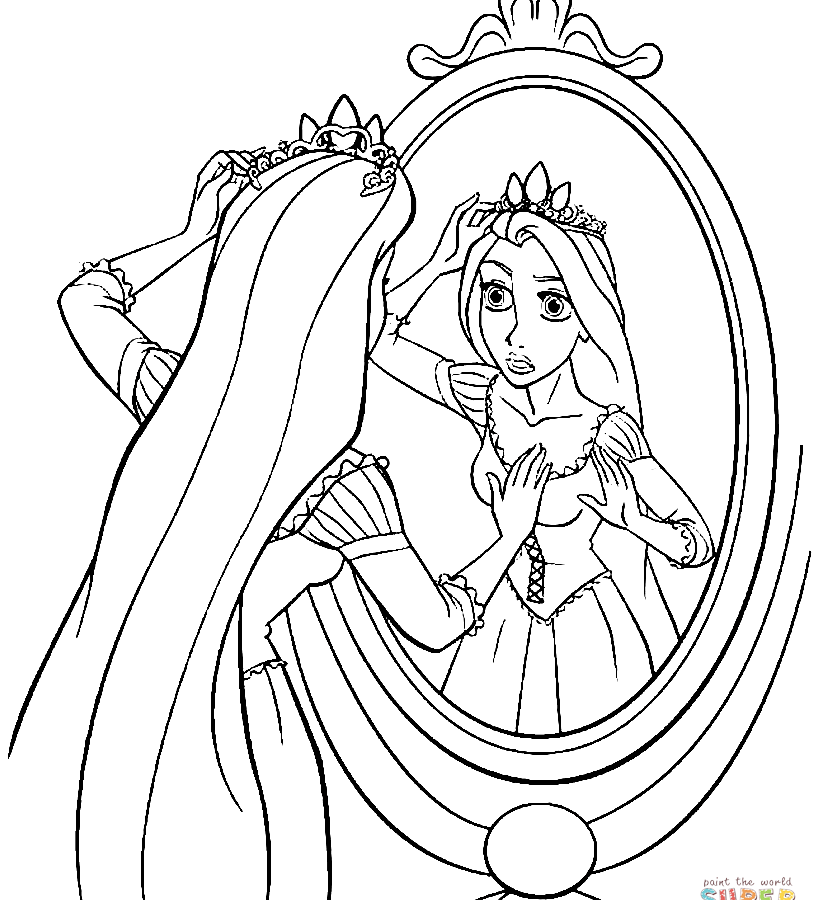 Flynn And Rapunzel Coloring Page Free Printable Wonderful Pages 819x900 Flynn And Rapunzel Coloring Page Free Printable Wonderful Pages
