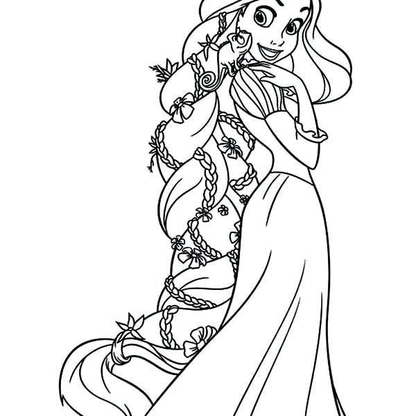 Rapunzel Color Pages Printable Coloring Pages Beautiful Tangled 600x600 Rapunzel Color Pages Printable Coloring Pages Beautiful Tangled