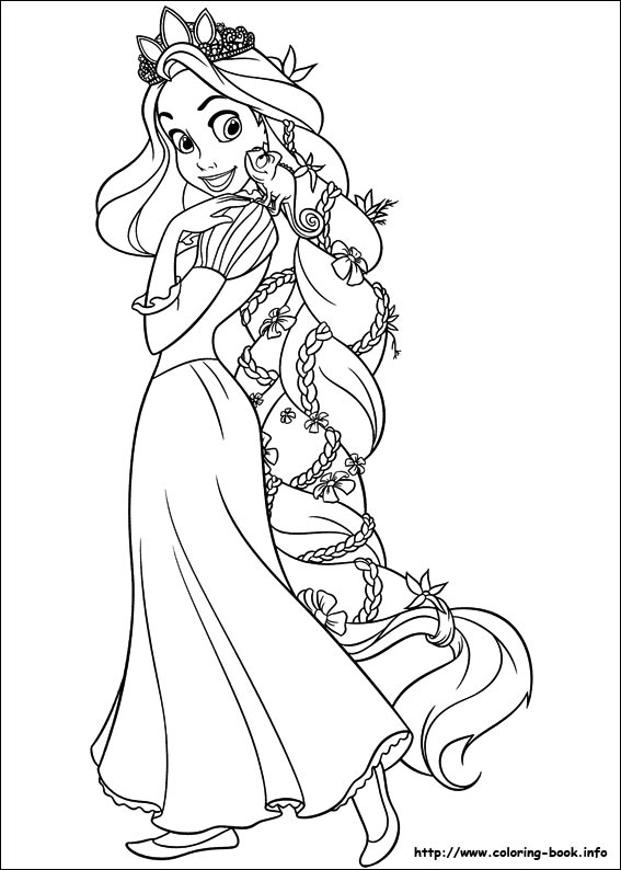 Tangled Coloring Pages On Coloring 567x794 Tangled Coloring Pages On Coloring