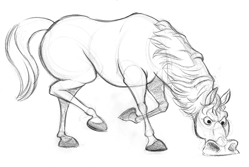 500x337 Tangled Coloring Pages Maximus