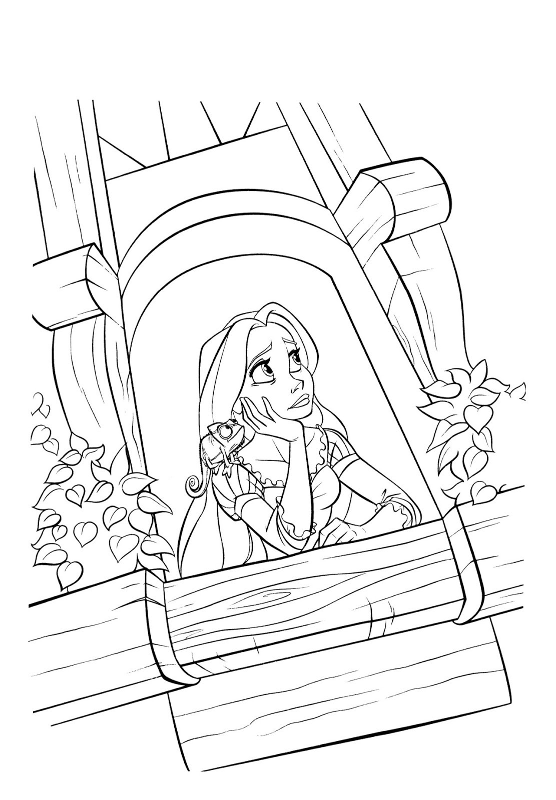 Rapunzel Tower Drawing 12 Coloring Pages 1111x1600 Rapunzel Tower Drawing 12 Coloring Pages
