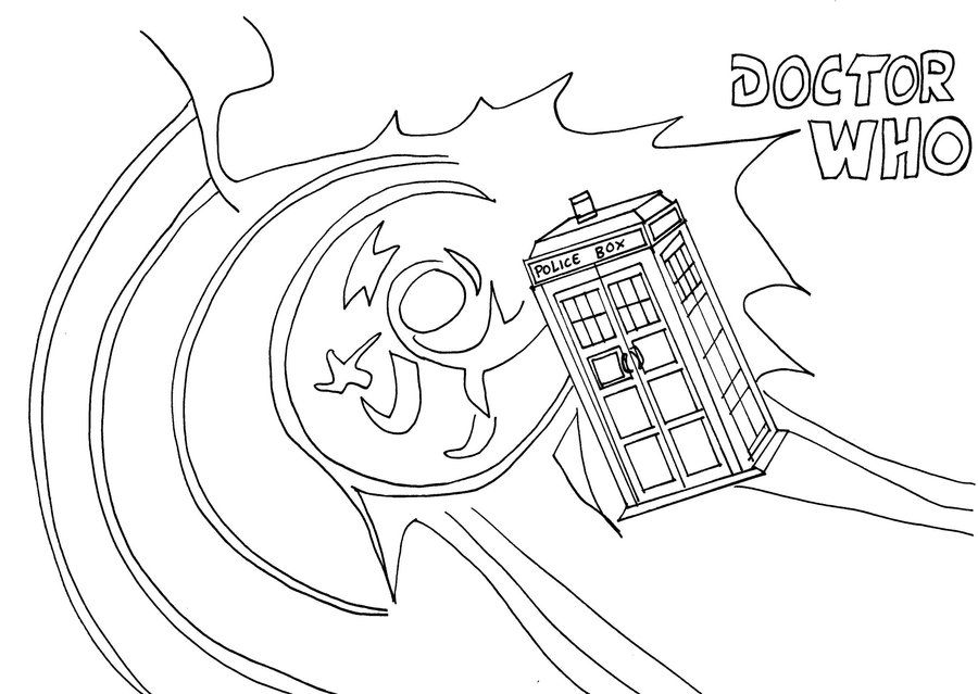 Tardis Coloring Page Coloring Pages Lineart Doctor Who 900x639 Tardis Coloring Page Coloring Pages Lineart Doctor Who