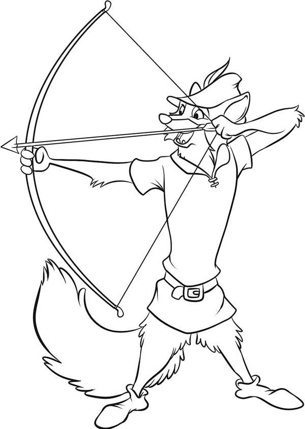 Robin Hood Aim For Target Coloring Pages Best Place To Color 600x842 Robin Hood Aim For Target Coloring Pages Best Place To Color