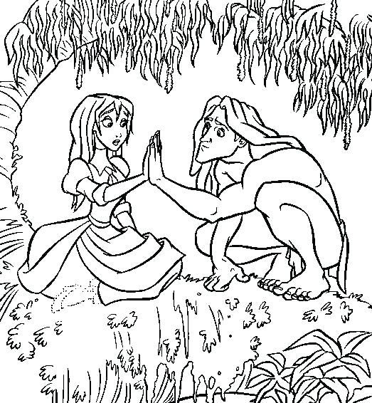 Tarzan Coloring Page Coloring Page Coloring Page Adhering To God 523x566 Tarzan Coloring Page Coloring Page Coloring Page Adhering To God