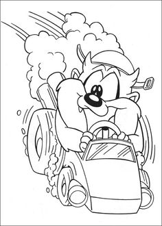 236x330 Tasmanian Devil Bite Bones Fresh Coloring Pages
