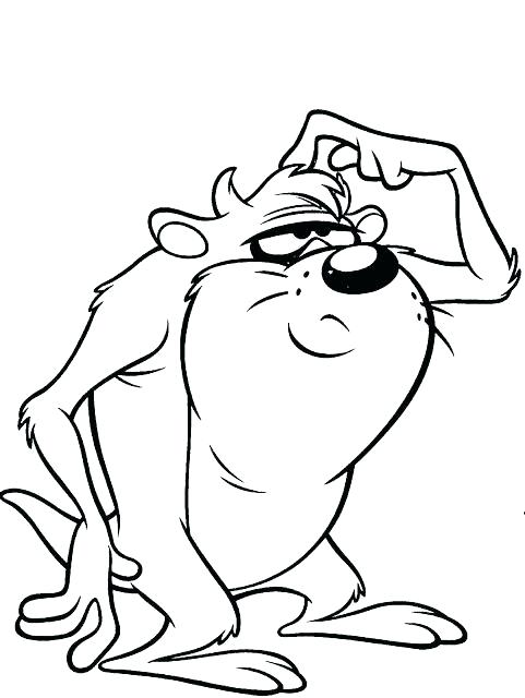 481x640 Best Of Tasmanian Devil Coloring Pages Pictures Devil Cartoon